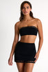 Swim Mini Skirt With Mosaic Cutouts 04 / 800 Black